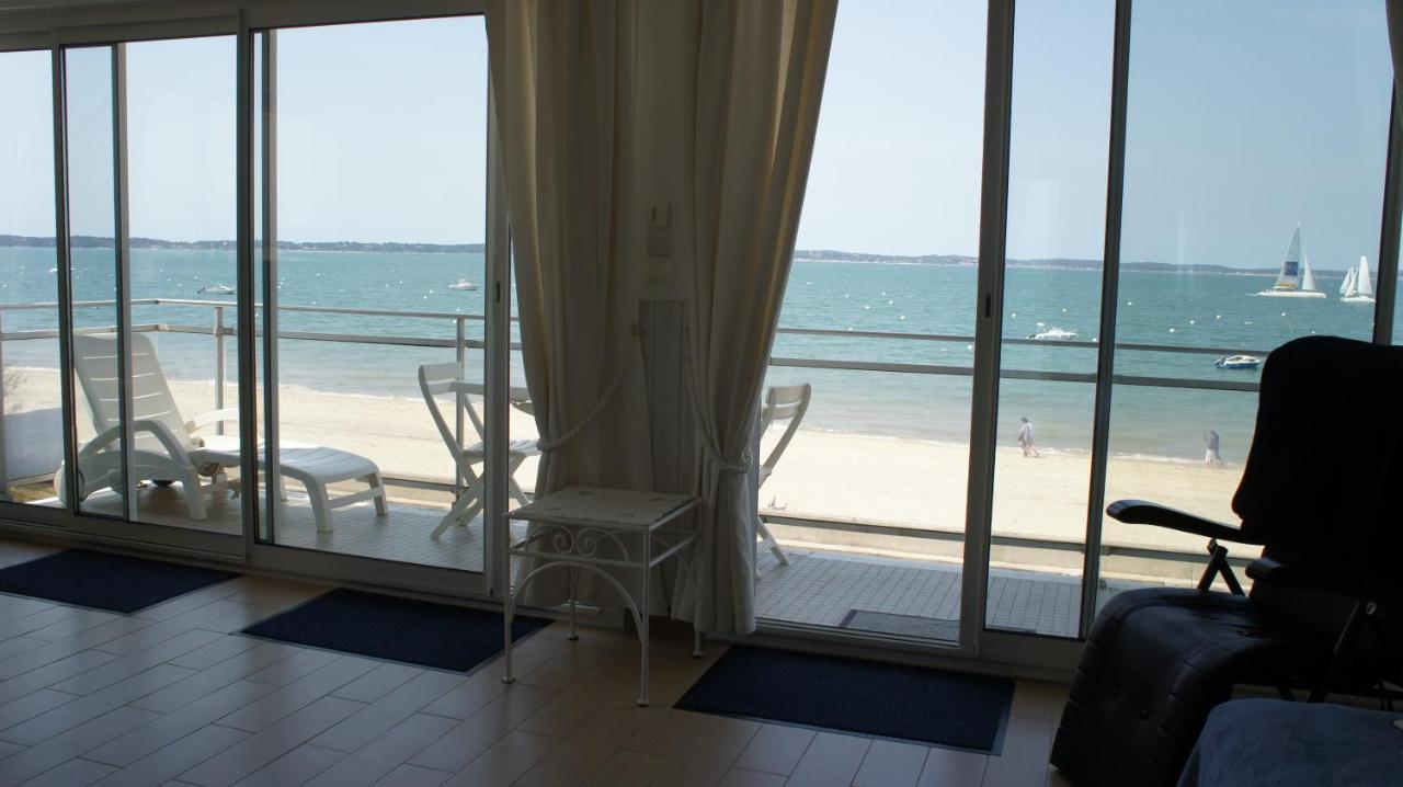 Appartement Arcachon Perreire Premiere Ligne Les Pieds Dans L Eau Vue Magnifique Sur Le Bassin 外观 照片